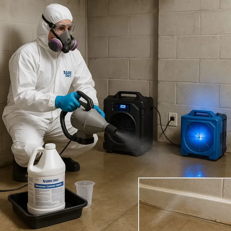 Sanitization and Odor Removal process in Bulverde, TX