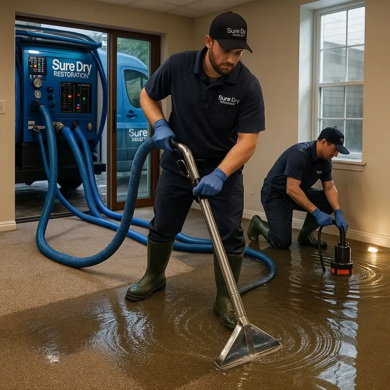 Water Extraction and Removal process in Bulverde, TX